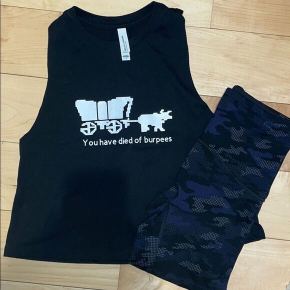 NWOT Racerback crop tank - Picture 1 of 5